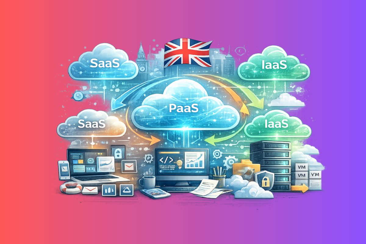 SaaS vs. PaaS vs. IaaS Examples